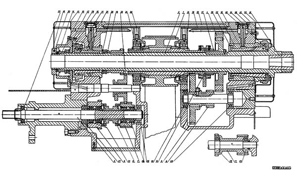 Шпиндельная бабка токарно-гвинторізного верстата sv18ra Шпиндельная бабка токарно-гвинторізного верстата sv18ra